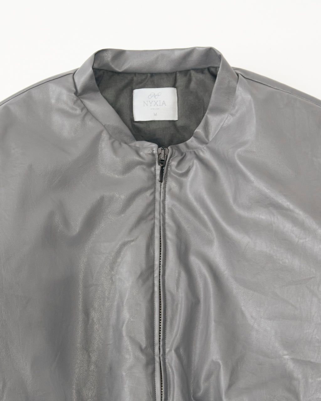 NYX Puffy Core Leather Bomber