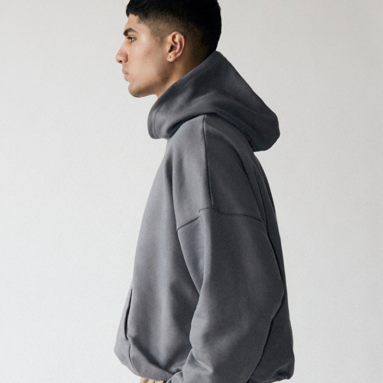 Wearing XXL hoodie
